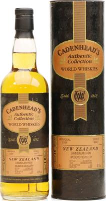 Lammerlaw 10yo CA World Whiskies Authentic Collection Bourbon Barrel 49.1% 700ml