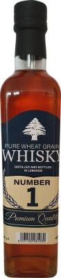 Number 1 Pure Wheat Grain Whisky Premium Quality 40% 500ml