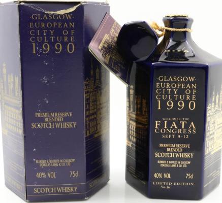 Glasgow European City of Culture 1990 DL Premium Reserve 40% 750ml