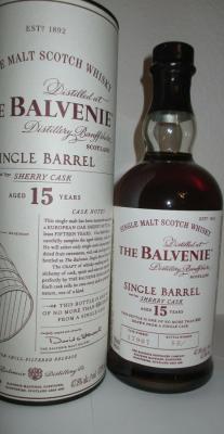 Balvenie 15yo Single Barrel Sherry Cask #17907 47.8% 700ml