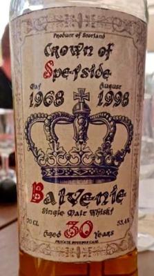 Balvenie 1968 UD Bourbon Cask 53.4% 700ml