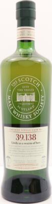 Linkwood 2007 SMWS 39.138 Lively as a swarm of bees 9yo 1st Fill Ex-Bourbon Barrel 60.7% 700ml