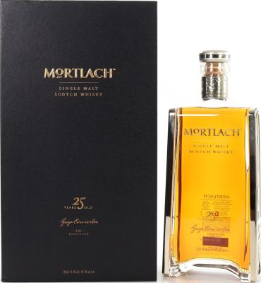 Mortlach 25yo Crystal Decanter Refill American Oak Casks 43.4% 750ml