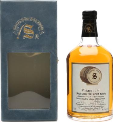 Bowmore 1974 SV Vintage Collection Dumpy Oak Cask #2111 49.3% 700ml