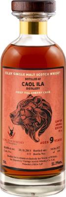 Caol Ila 2013 SV Limited Animal Edition No. 4 1st Fill Sherry Waldhaus am See St. Moritz 55.2% 700ml