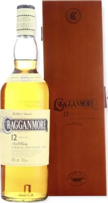 Cragganmore Speyside Single Malt Scotch Whisky Wooden Box 12yo 40% 700ml