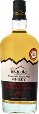 inQuota Mountain Single Malt Whisky 1st Edition Dolomiti Spruce Finish 47.5% 700ml