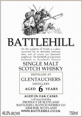 Glentauchers 6yo BSW 46% 750ml