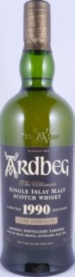 Ardbeg 1990 Cask Strength No Back Label 55% 700ml