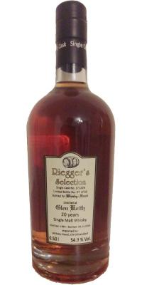 Glen Keith 1995 RS Limited Edition Recioto Wine Cask Finish 171219 (part) Whisky Hood 54.9% 500ml