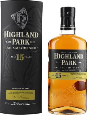 Highland Park 15yo Sherry Oak Casks 40% 700ml