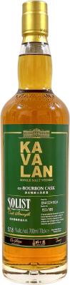 Kavalan Solist ex-Bourbon Cask B141224102A Or Sileis 57.8% 700ml