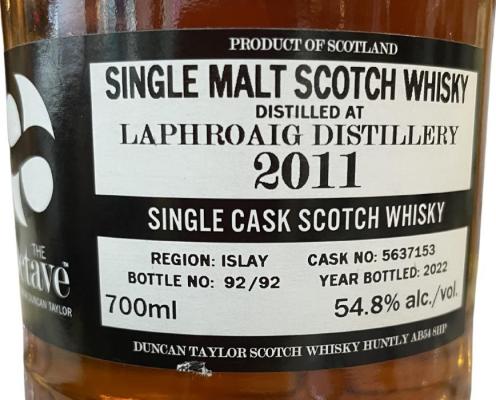 Laphroaig 2011 DT The Octave 54.8% 700ml