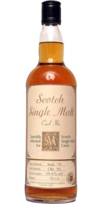 Caol Ila 1978 MC #3452 59.4% 700ml