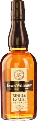 Evan Williams 2005 Single Barrel #396 43.3% 700ml