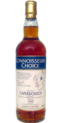 Caperdonich 1969 GM Connoisseurs Choice 2nd Fill Remade Hogsheads 46% 700ml