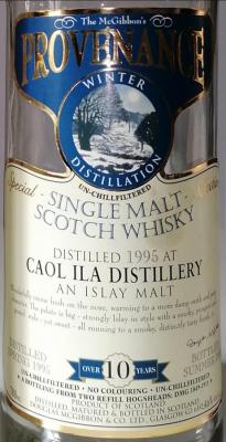 Caol Ila 1995 McG Two Refill Hogheads DMG 1849 1911 46% 700ml