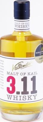 Malt of Kail 2008 3.11 Whisky 43.4% 500ml