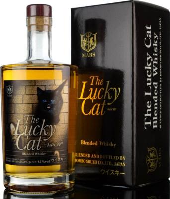 Mars The Lucky Cat Ash 99 Bourbon & Sherry Casks 43% 500ml