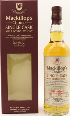 Highland Park 1985 McC Single Cask Cask Strength #370 51.6% 700ml