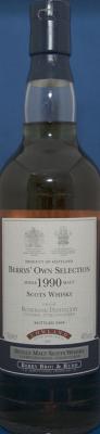 Rosebank 1990 BR Berrys Own Selection Refill Sherry #605 46% 700ml