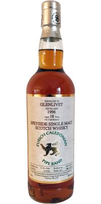 Glenlivet 1996 SV #163420 Zurich Caledonian Pipe Band 46% 700ml