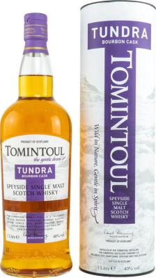 Tomintoul Tundra Bourbon Cask 40% 1000ml