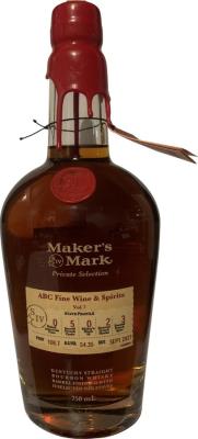Maker's Mark Private Selection Volume 7 ABC Fine Wine & Spirits 54.35% 750ml