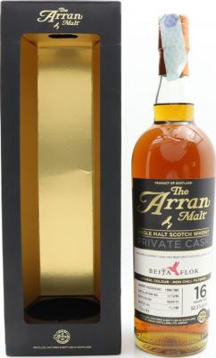 Arran 1996 Private Cask 16yo 1996/1986 Beija Flor 52.3% 700ml