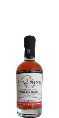 Stauning 2016 Distillery Edition Moscatel Wine Cask #547 50.8% 250ml