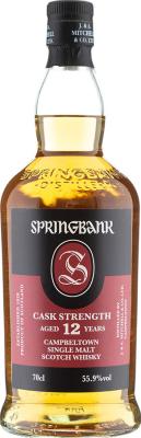 Springbank 12yo Pacific Edge Imports 55.9% 750ml