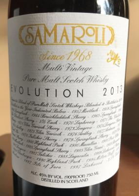 Evolution 2013 Multi Vintage 45% 750ml