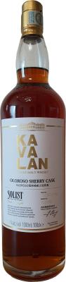 Kavalan Solist Oloroso Sherry Cask S120622061A 58.6% 1000ml