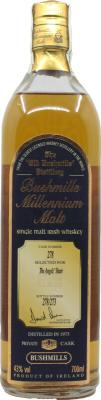 Bushmills 1975 Millennium Malt Cask no.278 Selected for The Angels Share 43% 700ml