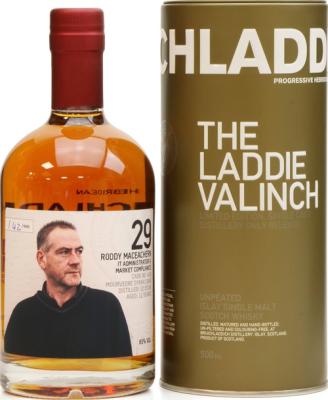 Bruichladdich 2006 Laddie Crew Valinch 29 Roddy MacEachern Mourvedre Wine Cask #419 65% 500ml