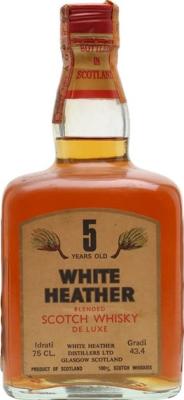 White Heather 5yo 43.4% 750ml