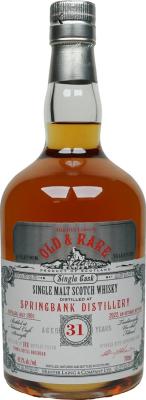 Springbank 1991 HL Old & Rare A Platinum Selection Refill Hogshead 49.3% 700ml