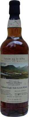 Ardmore 2009 ANHA The Soul of Scotland Sherry Hogshead 55.3% 700ml