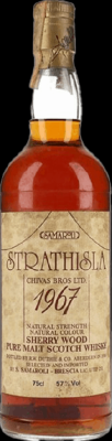 Strathisla 1967 RWD Sherry Wood Samaroli 57% 750ml