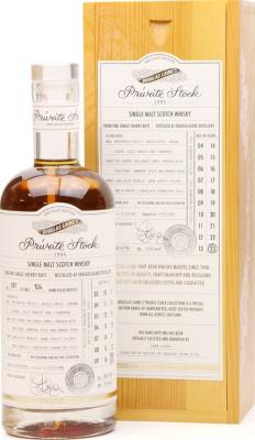Craigellachie 1995 DL Private Stock Sherry Butt 56% 700ml