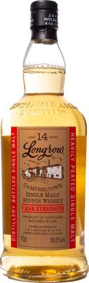 Longrow 14yo Cask Strength Heavily Peated The Nectar 56.2% 700ml