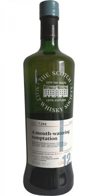 Longmorn 2004 SMWS 7.191 A mouth-watering temptation 1st Fill Ex-Bourbon Barrel 61.2% 700ml
