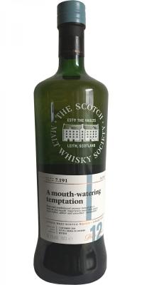 Longmorn 2004 SMWS 7.191 A mouth-watering temptation 1st Fill Ex-Bourbon Barrel 61.2% 700ml