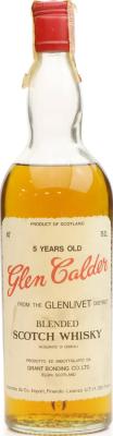 Glen Calder 5yo Blended Scotch Whisky Co. Import Pinerolo Torino 40% 750ml