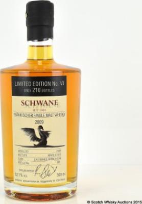 Schwane Destillerie 2009 KzB Limited Edition No. VI 52.1% 500ml