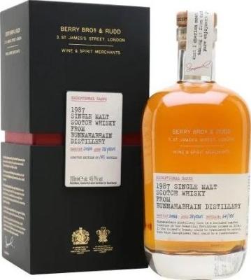 Bunnahabhain 1987 BR Exceptional Casks #2483 49.4% 700ml