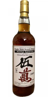 Glenallachie 2008 W-e Hemp Sparrow #150015 Whisk-e Ltd 61.9% 700ml