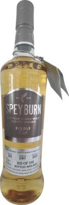 Speyburn 2007 to celebrate the distillery's 125th anniversary 52.6% 700ml