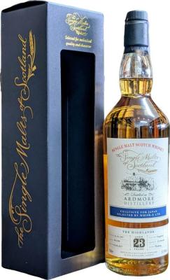 Ardmore 1997 ElD The Single Malts of Scotland Hogshead Whisk-e Ltd Japan 51.4% 700ml