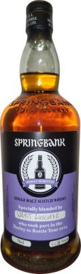 Springbank Barley to Bottle Tour 2024 Wart Luscuere 56.9% 700ml